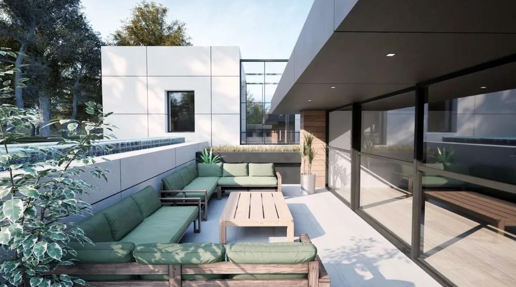 Hillside Modern by JMAD, A Sculpted Retreat Merging Landscape and Architecture