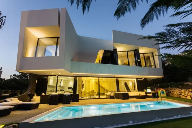 House in Costa Brava by A-cero Architects, Curves and Light Define This Sculptural House
