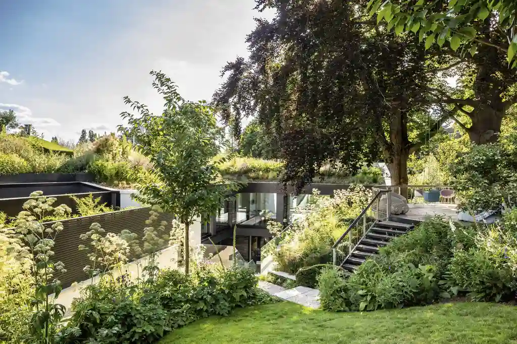 IO House by KSR Architects A Futuristic Sustainable Family Home in North London 5