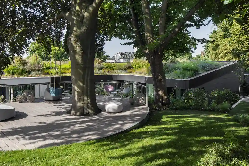 IO House by KSR Architects, A Futuristic, Sustainable Family Home in North London