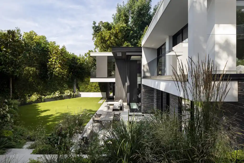 IO House by KSR Architects A Futuristic Sustainable Family Home in North London 8