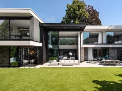 IO House by KSR Architects A Futuristic Sustainable Family Home in North London 9