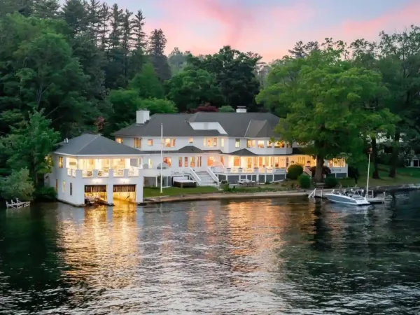 $13.5M Waterfront Estate Captures the Spirit of Summer on Lake Winnipesaukee