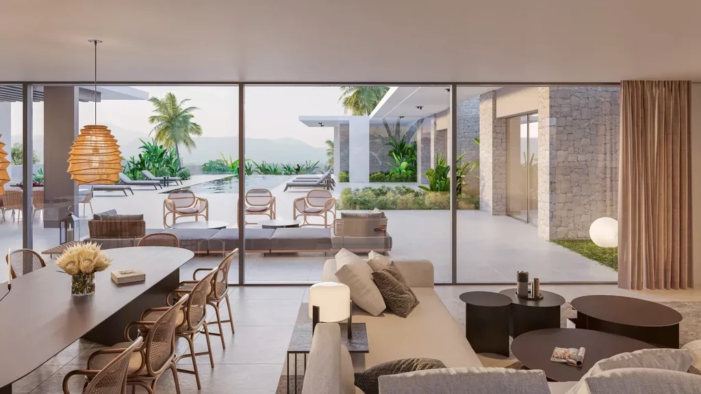 Les Jardins de Guereo by Anvana Architects A Minimalist Tropical Villa Immersed in Nature 7
