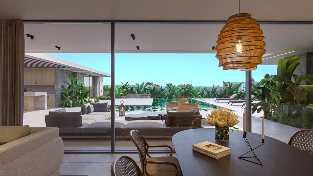 Les Jardins de Guereo by Anvana Architects A Minimalist Tropical Villa Immersed in Nature 9