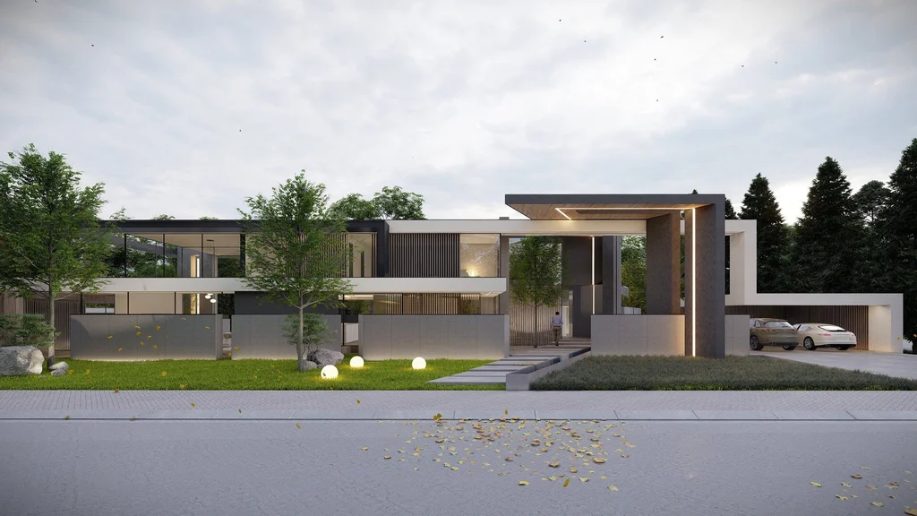 Luxury Bosvilla in Waalre by STATE of Architecture, A Modern Villa Inspired by LA Elegance