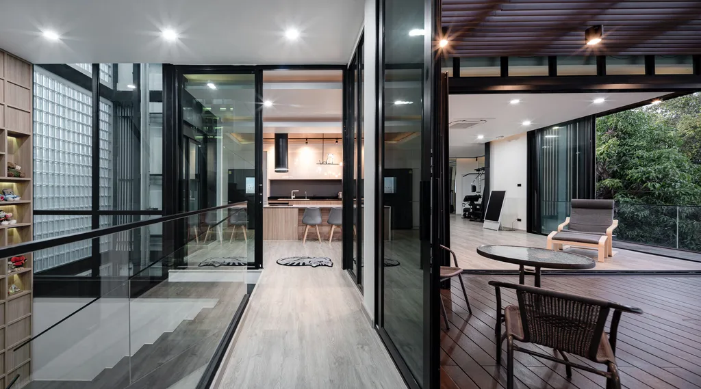 Oak Ae House by Sute architect A Vertical Living Concept on Limited Land 11