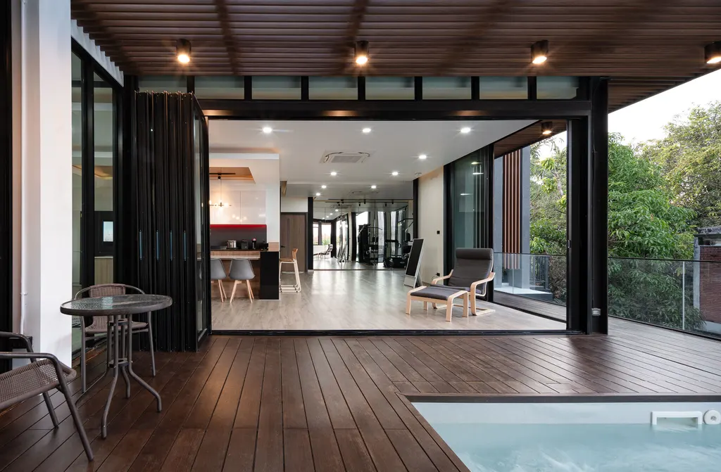 Oak Ae House by Sute architect, A Vertical Living Concept on Limited Land