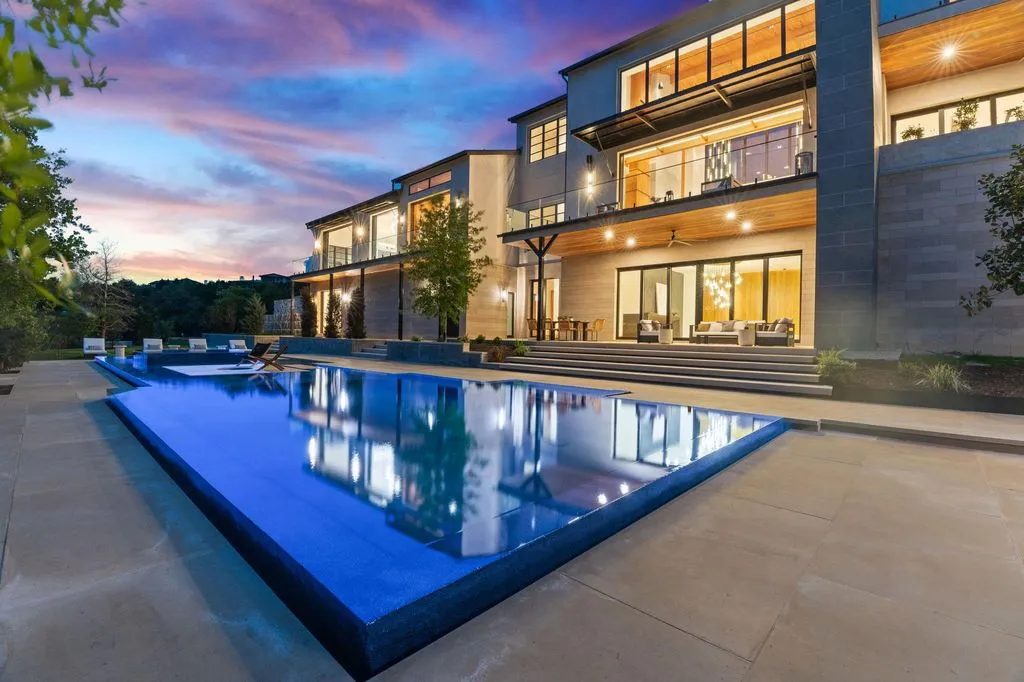 Prestigious 4816 Pecan Chase Modern Retreat with Awe Inspiring Views Listed at 14995000 20