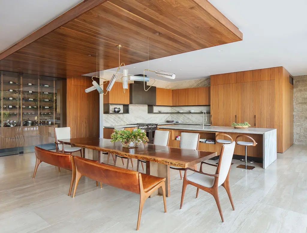 San Remo Residence by ShubinDonaldson A Sculptural Canyon Retreat in Pacific Palisades 11