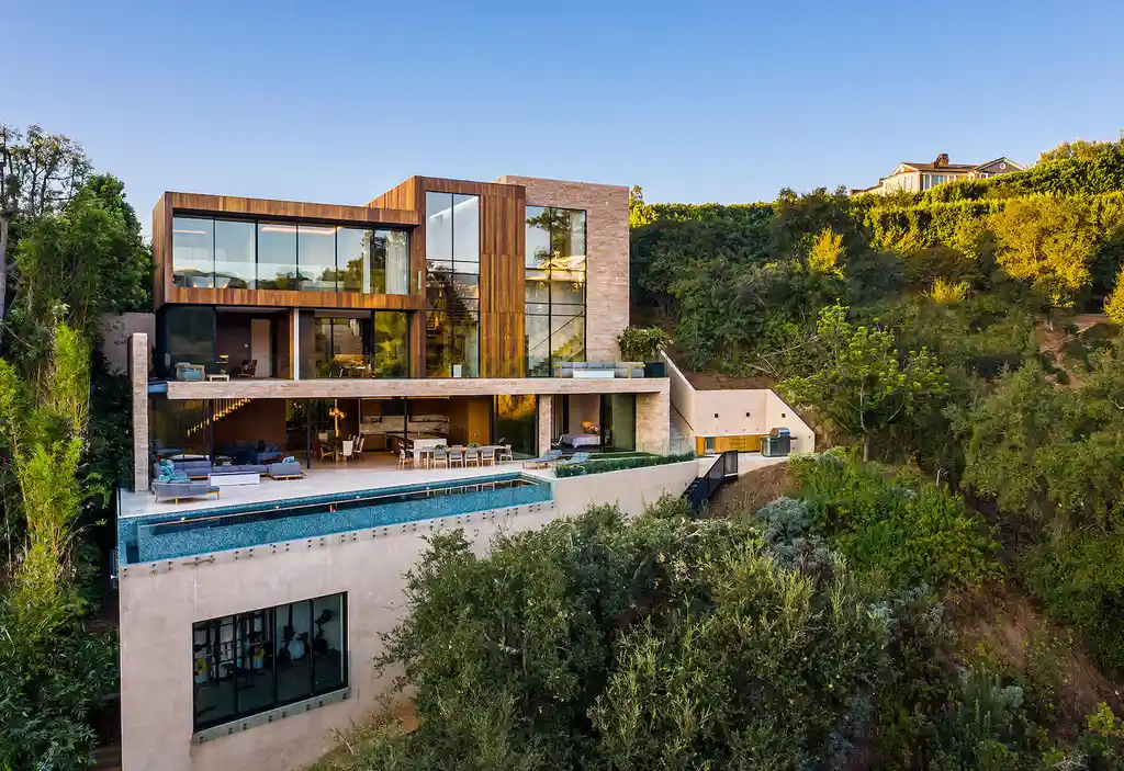 San Remo Residence by ShubinDonaldson, A Sculptural Canyon Retreat in Pacific Palisades