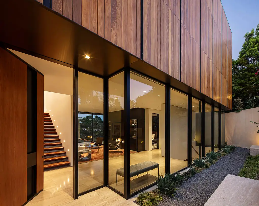 San Remo Residence by ShubinDonaldson A Sculptural Canyon Retreat in Pacific Palisades 9