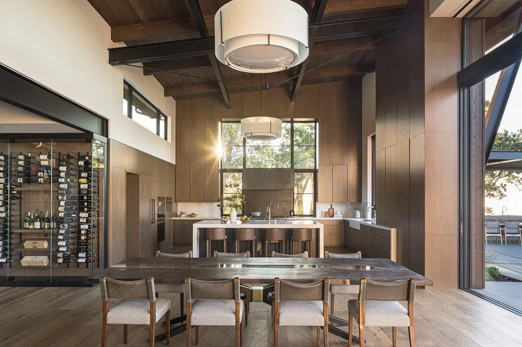Sonoma Ridge House by Holder Parlette A Sculptural Home in Harmony with Nature 8