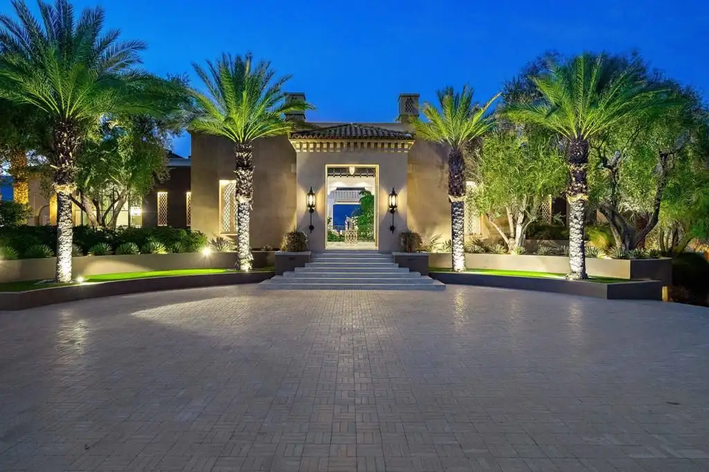 Spectacular Moroccan Masterpiece at 613 Indian Cv in BIGHORN Golf Club Hits the Market for 13 4