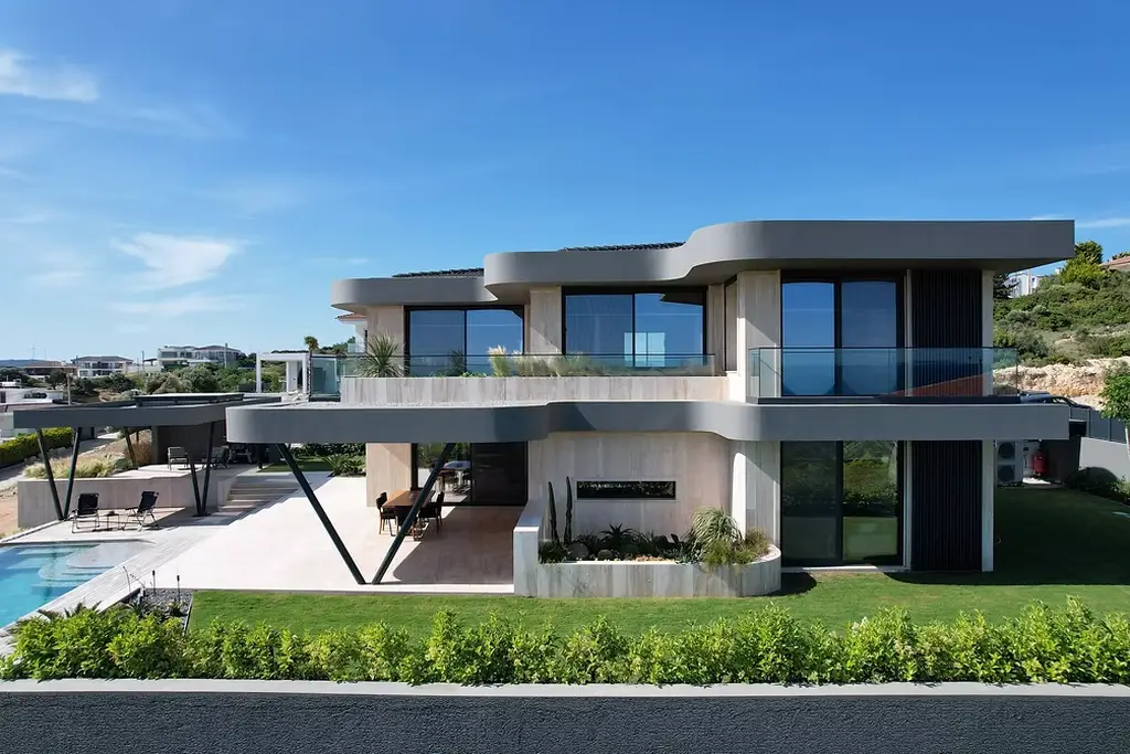 The Pearl by Basak Akkoyunlu Design, A Sculptural Seaside Sanctuary in Çeşme-Dalyan