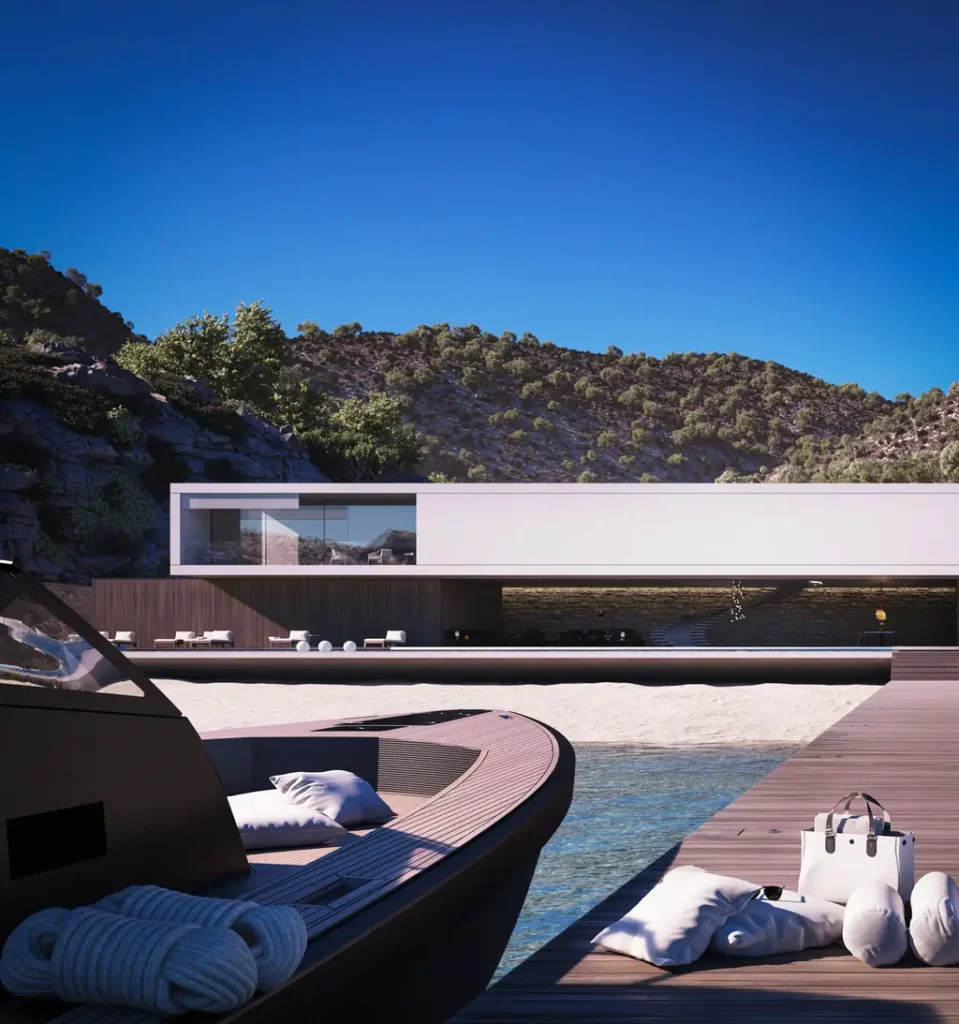 The Superhouse by Strom Architects Ultra Luxury Living on a Mediterranean Island 10