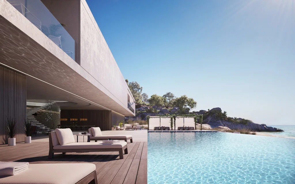 The Superhouse by Ström Architects, Ultra-Luxury Living on a Mediterranean Island