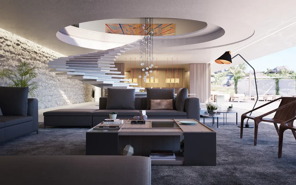 The Superhouse by Strom Architects Ultra Luxury Living on a Mediterranean Island 5
