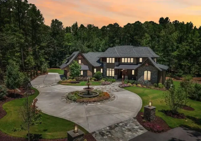 The Ultimate Private Retreat for Entertaining and Security in North Carolina Asking $4.95 Million