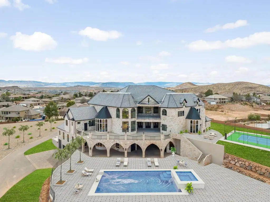 This Extraordinary Castle at 2836 S 2300th Cir E Offers 5.5M Worth of Resort Style Luxury 1