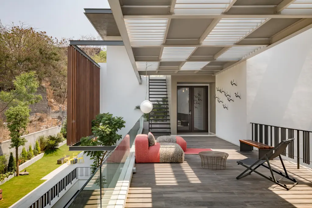 Villa 430 by Moriq A Contemporary Indian Villa Redefining Joint Family Living 5