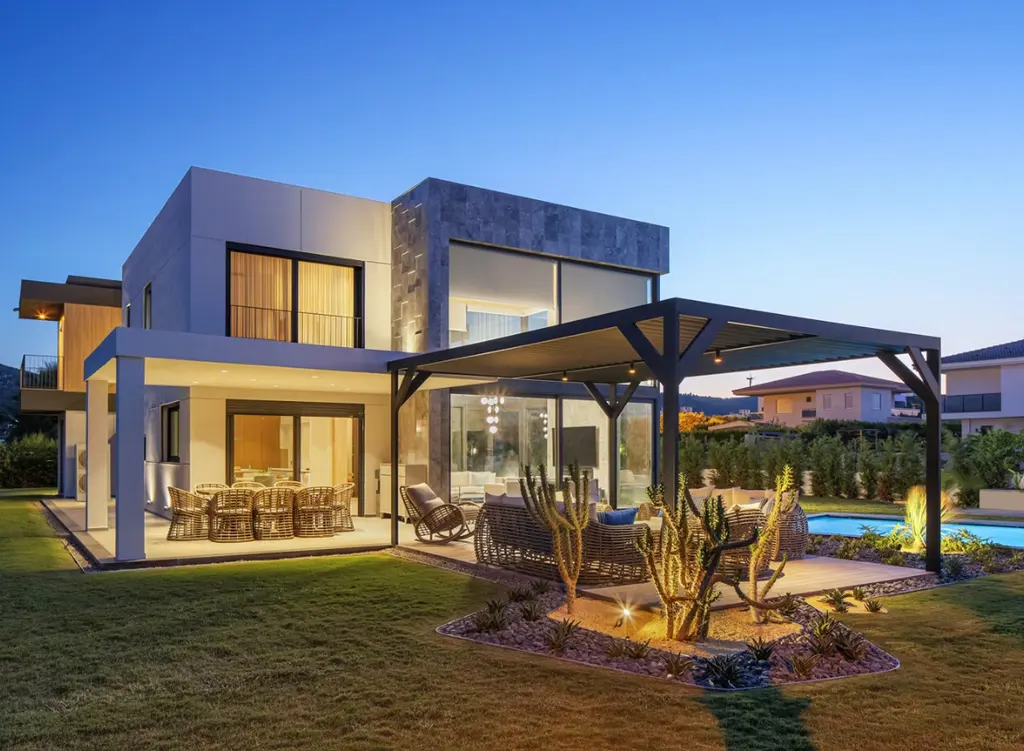 Villa Mass by Basak Akkoyunlu Design A Sculpted Stone Villa That Plays with Light Mass and Void 2