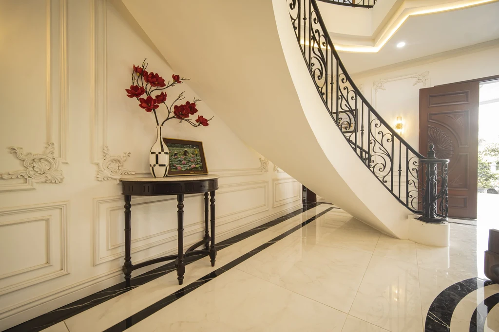 White Villa by Archiro Vietnam A Neoclassical Tribute to Heritage and Landscape in Ben Tre 5