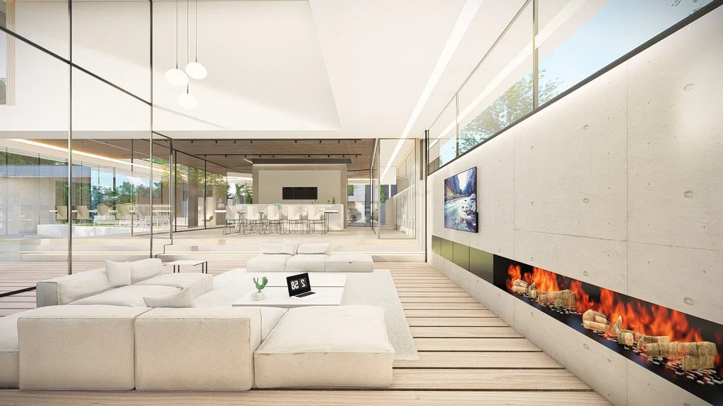 Luxury Bosvilla in Waalre by STATE of Architecture, A Modern Villa Inspired by LA Elegance