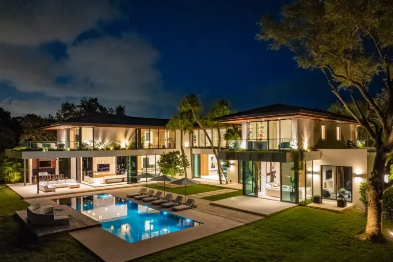 $25 Million Architectural Jewel Showcasing Unmatched Luxury in Coral Gables Real Estate