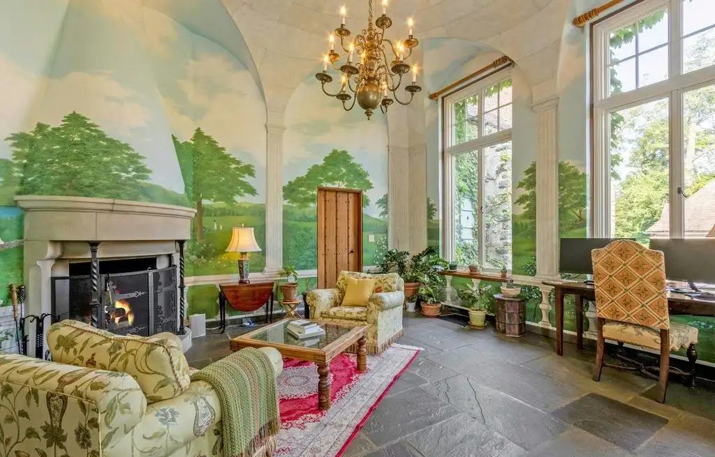 120 Ridge Road An Extraordinary 29.5 Million Gilded Age Estate With Rustic French Provincial Charm 11