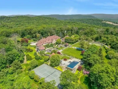 120 Ridge Road An Extraordinary 29.5 Million Gilded Age Estate With Rustic French Provincial Charm 13