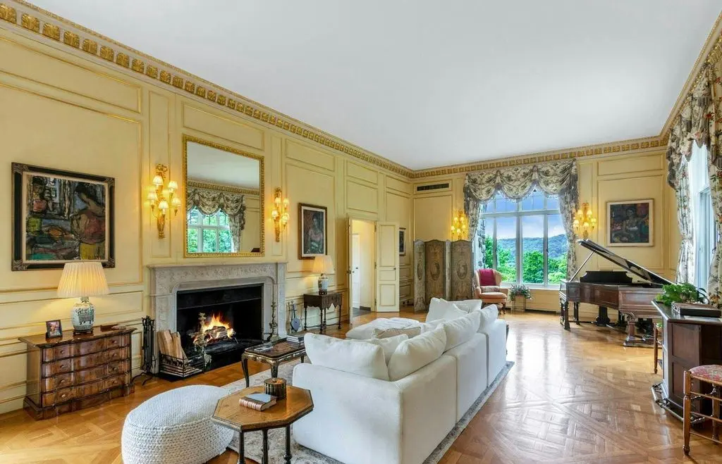 120 Ridge Road An Extraordinary 29.5 Million Gilded Age Estate With Rustic French Provincial Charm 5