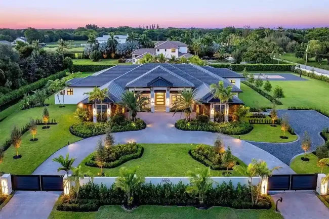 Live the Resort Dream: A Brand-New Southwest Ranches Estate with Pool, Courts, and Spa for $9.8 Million