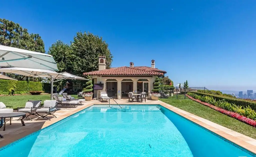 1309 Davies Dr Legendary Beverly Hills Estate with Ocean and City Views Listed for 75 Million 7