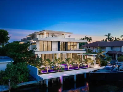 1721 SE 11th St 24.9M Stunning Luxury Home in Fort Lauderdale with Yacht Access and Skyline Views 1