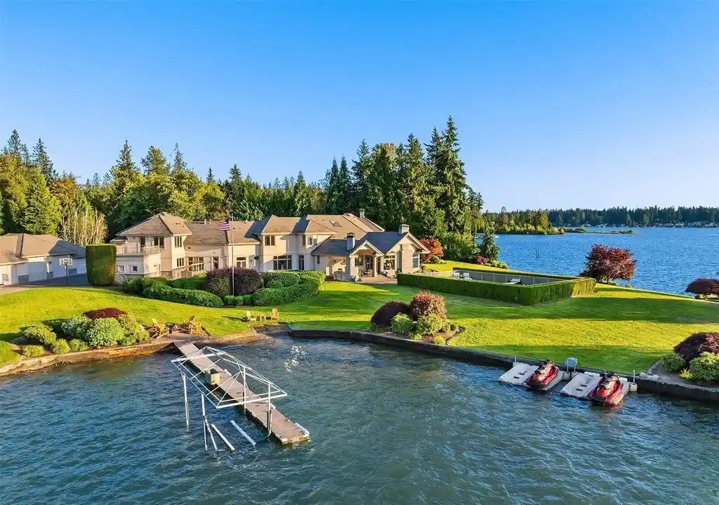 21028 Snag Island Drive E Unveils a 9.5M Masterpiece of Tranquility Luxury and Lakeside Living 2