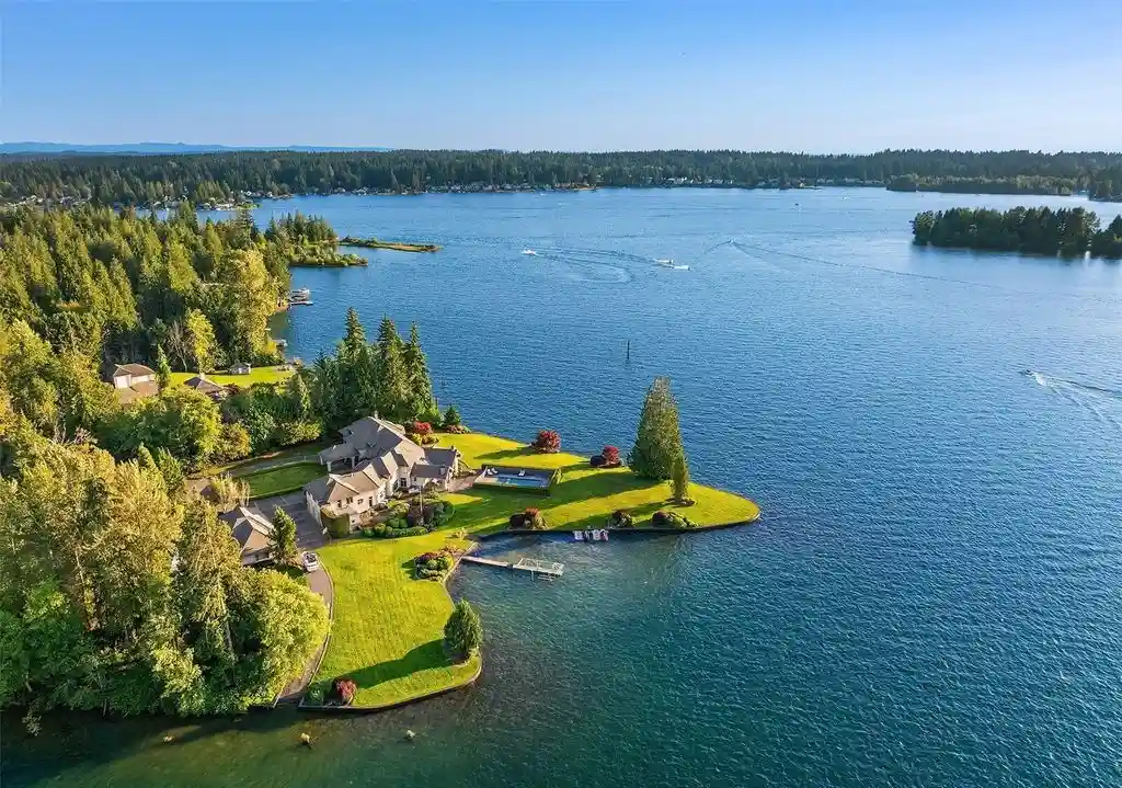 21028 Snag Island Drive E Unveils a 9.5M Masterpiece of Tranquility Luxury and Lakeside Living 3