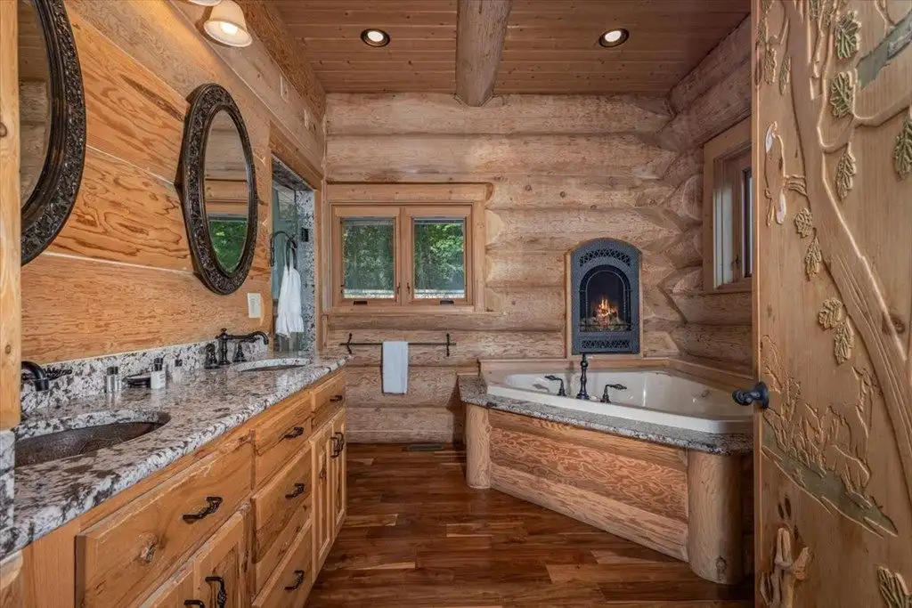 373 Rising Star Ln Stunning British Columbian Cedar Log Estate in Georgia Listed for 5.67 Million 20