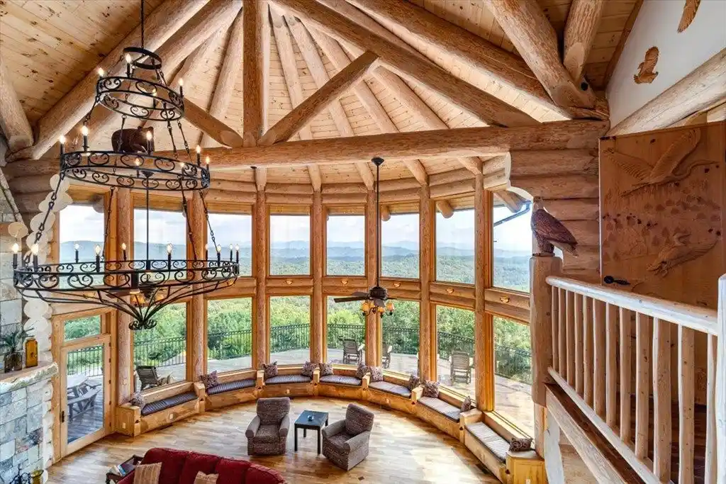 373 Rising Star Ln Stunning British Columbian Cedar Log Estate in Georgia Listed for 5.67 Million 21