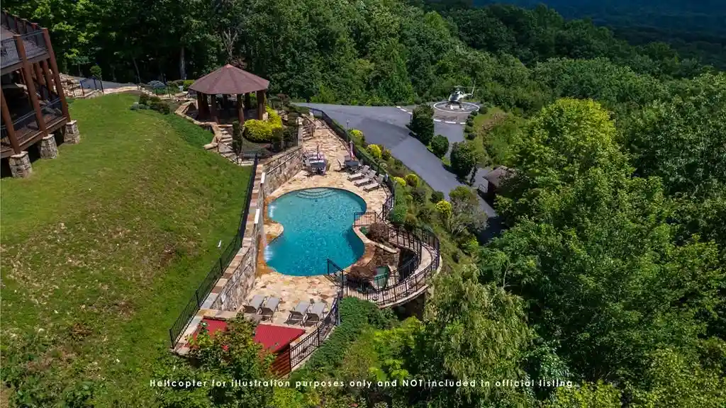 373 Rising Star Ln Stunning British Columbian Cedar Log Estate in Georgia Listed for 5.67 Million 6