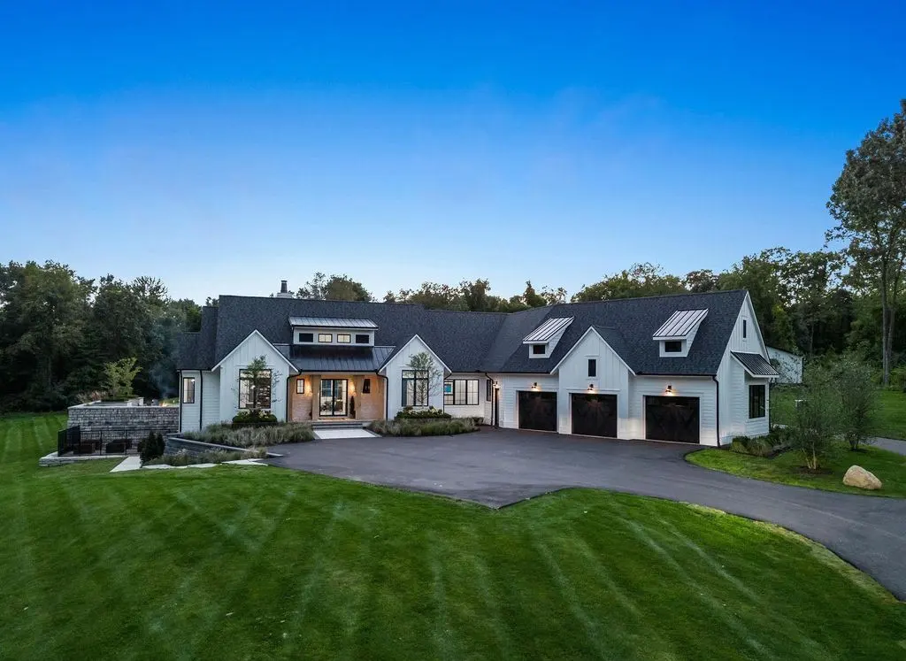 5300 Sheldon Rd A Stunning 5.8M Modern Farmhouse on 13 Acres in Rochester Hills 3