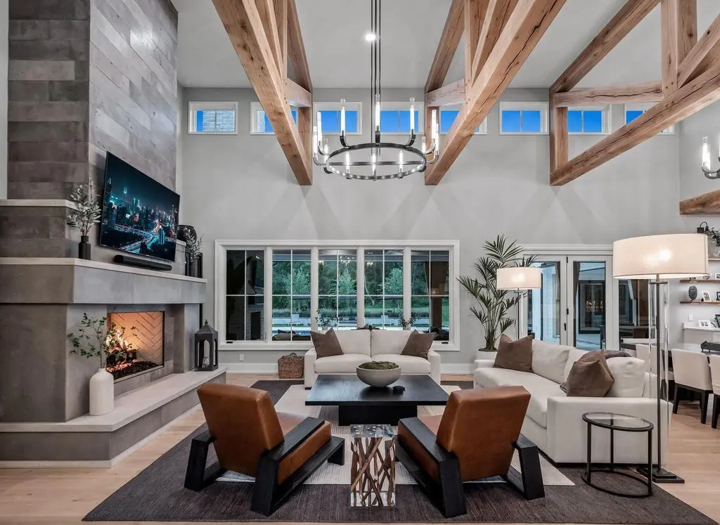 5300 Sheldon Rd A Stunning 5.8M Modern Farmhouse on 13 Acres in Rochester Hills 9