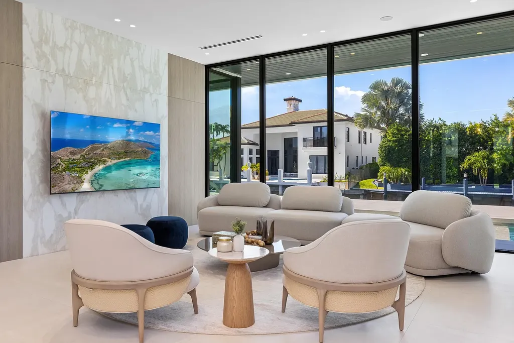 541 Golden Harbour Drive Unveils 12M Coastal Luxury in Boca Raton 10
