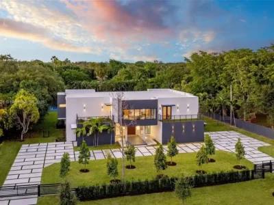 6445 SW 129th Ter Unveils 12M Modern Luxury Oasis in Prime Pinecrest Location 1