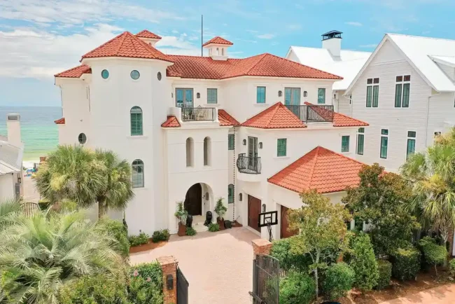 Gulf-Front Architectural Masterpiece in Santa Rosa Beach Listed for $17 Million