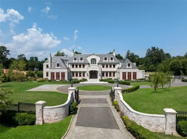 Stately $23.5M Brick Mansion in New York Showcases Timeless Elegance and Architectural Distinction