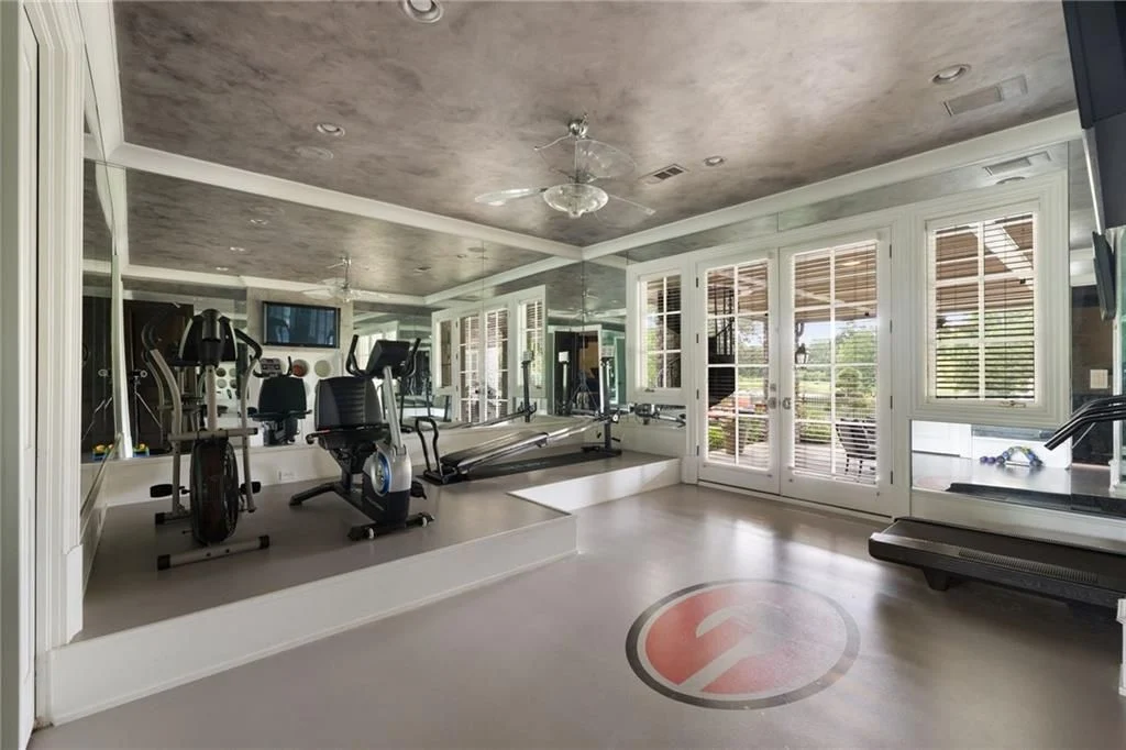 Discover The Castle at 929 Middle Fork Trl An Extraordinary 3.875M Italian Limestone Estate in Georgia 18