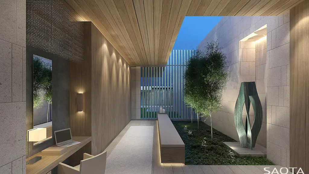 Emirates Hills Villa by SAOTA, A Contemporary Oasis Overlooking Dubai Marina