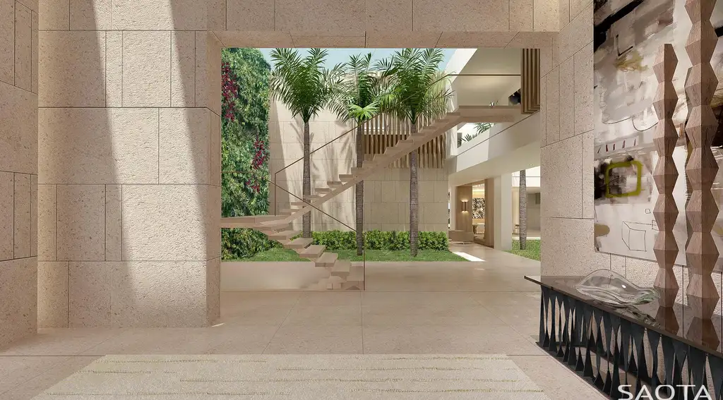 Emirates Hills Villa by SAOTA, A Contemporary Oasis Overlooking Dubai Marina