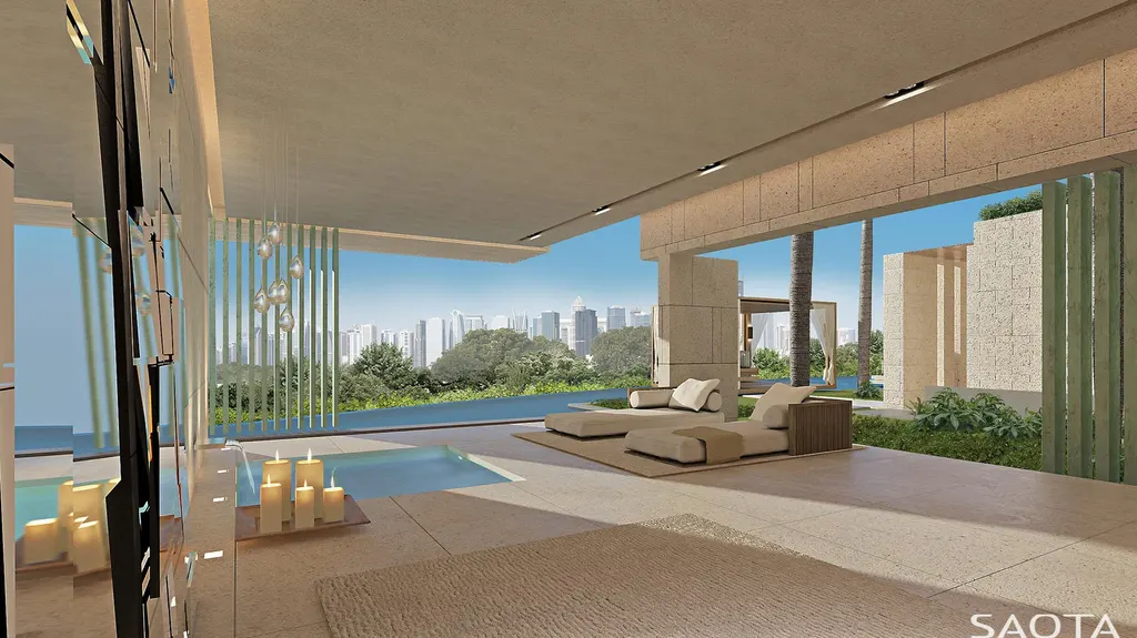 Emirates Hills Villa by SAOTA A Contemporary Oasis Overlooking Dubai Marina 5